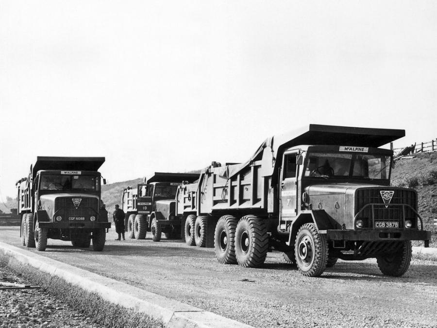  AEC 690 Dumptruck 10 (BDK6R) 1964 года  (фото 3 из 7)